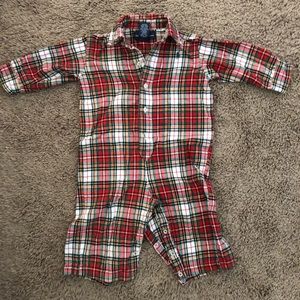 Ralph Lauren plaid romper